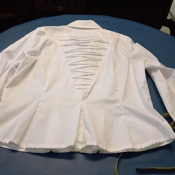 Colwater Creek Awesome White Shirt - Picture 5 of 6